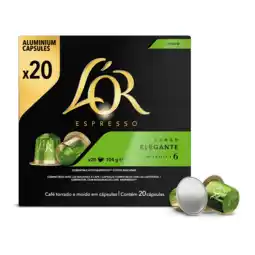 Koffievoordeel.nl L'OR espresso - lungo elegante - 20 cups aanbieding