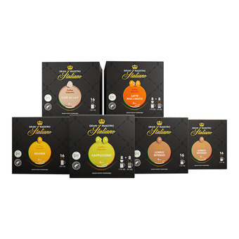 Koffievoordeel.nl Proefpakket cups geschikt voor dolce gusto aanbieding