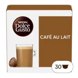 Koffievoordeel.nl Dolce gusto - café au lait xl - 30 dg cups aanbieding