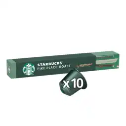 Koffievoordeel.nl Starbucks - pike place - 10 cups aanbieding