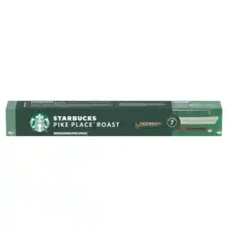 Koffievoordeel.nl Starbucks - pike place - 10 cups aanbieding