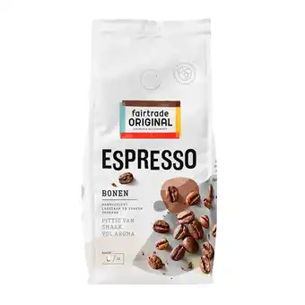 Koffievoordeel.nl Fairtrade original espresso - 500g aanbieding