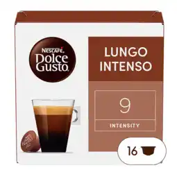 Koffievoordeel.nl Dolce gusto - lungo intenso - 16 dg cups aanbieding