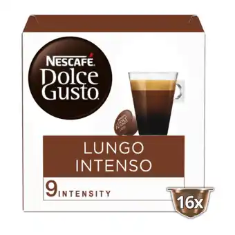 Koffievoordeel.nl Dolce gusto - lungo intenso - 16 dg cups aanbieding