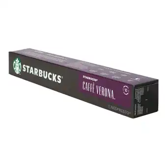 Koffievoordeel.nl Starbucks - verona - dark roast - 10 cups aanbieding