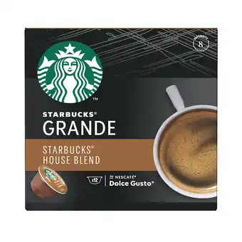 Koffievoordeel.nl Starbucks - dolce gusto - grande house blend medium roast aanbieding