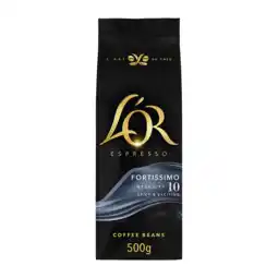 Koffievoordeel.nl L'OR espresso - koffiebonen - fortissimo aanbieding