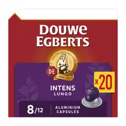Koffievoordeel.nl Douwe egberts - lungo intens - 20 cups aanbieding