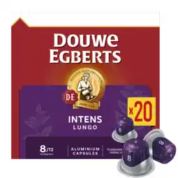 Koffievoordeel.nl Douwe egberts - lungo intens - 20 cups aanbieding