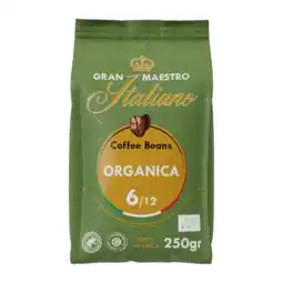 Koffievoordeel.nl Gran maestro italiano - koffiebonen - organica (250 gram) (organic) aanbieding