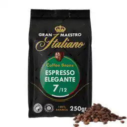 Koffievoordeel.nl Gran maestro italiano - koffiebonen - espresso elegante (250 gram) aanbieding