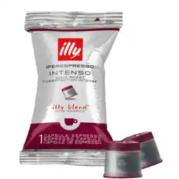 Koffievoordeel.nl Illy iperespresso - intenso - home flowpack - 100st. aanbieding