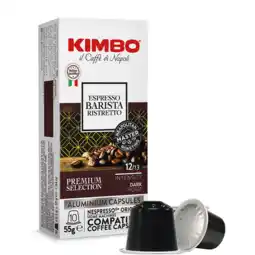 Koffievoordeel.nl Kimbo espresso barista ristretto aanbieding