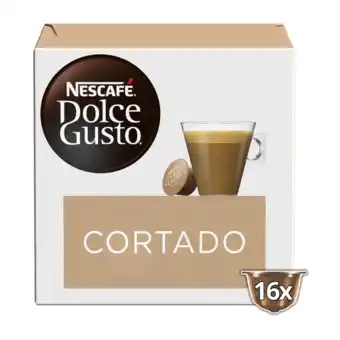 Koffievoordeel.nl Dolce gusto - cortado - 16 dg cups aanbieding