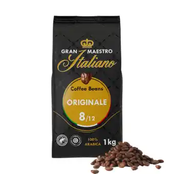 Koffievoordeel.nl Gran maestro italiano - koffiebonen - originale aanbieding