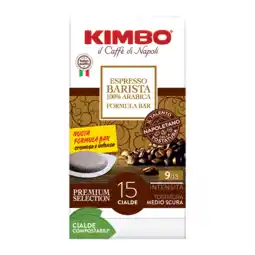 Koffievoordeel.nl Kimbo - e.s.e. serving - espresso arabica aanbieding