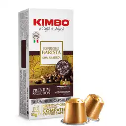 Koffievoordeel.nl Kimbo espresso barista 100% arabica aanbieding