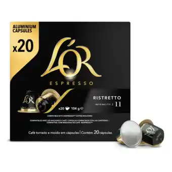 Koffievoordeel.nl L'OR espresso - espresso ristretto - 20 cups aanbieding