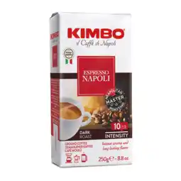 Koffievoordeel.nl Kimbo - gemalen koffie - espresso napoletano aanbieding