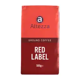 Koffievoordeel.nl Altezza - gemalen koffie - rood aanbieding