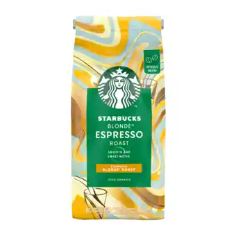 Koffievoordeel.nl Starbucks - koffiebonen - blonde espresso roast aanbieding