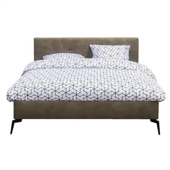 Leen Bakker Bed osaka - taupe - 160x200 cm - leen bakker aanbieding