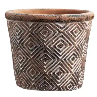 Leen Bakker Bloempot sem - terracotta - 13xø16 cm - leen bakker aanbieding