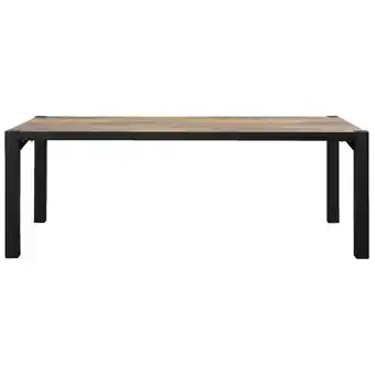 Leen Bakker Eetkamertafel quint - old pine - 77x190x90 cm - leen bakker aanbieding