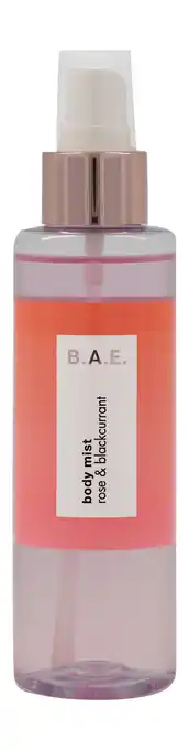 HEMA B.a.e. b.a.e. bodymist 150ml roos&zwarte bes aanbieding