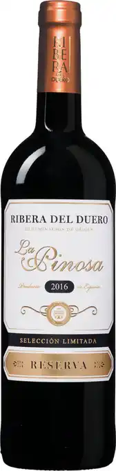 Wijnvoordeel La pinosa seleccion limitada ribera del duero reserva aanbieding