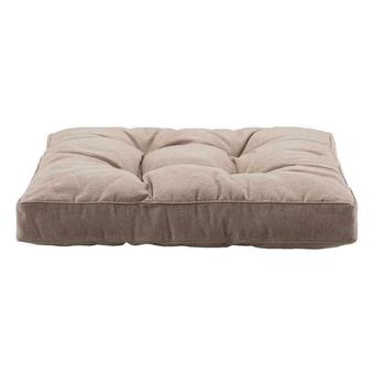 Leen Bakker Loungekussen florence zitting - taupe - 80x80 cm - leen bakker aanbieding