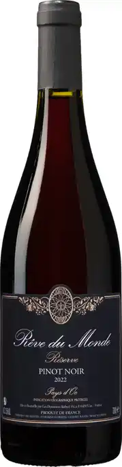 De Wijnbeurs Rêve du monde pinot noir réserve aanbieding