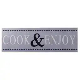 Leen Bakker Keukenloper cook & enjoy - 50x150 cm - leen bakker aanbieding
