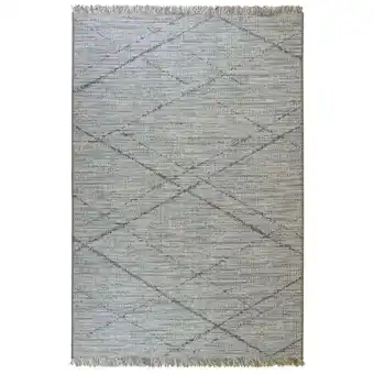 Leen Bakker Floorita vloerkleed les gipsy - blauw - 194x290 cm - leen bakker aanbieding