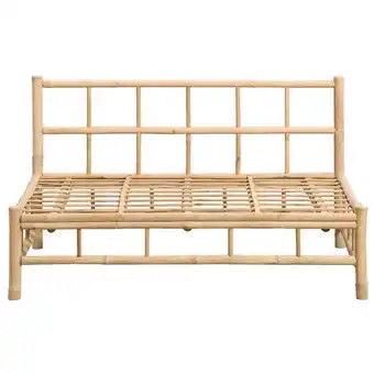 Leen Bakker Palletbank tarifa - naturel - 120x85x66 cm - leen bakker aanbieding