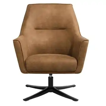 Leen Bakker Fauteuil niles - cognac - leen bakker aanbieding