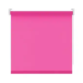 Leen Bakker Rolgordijn lichtdoorlatend - fuchsia - 180x190 cm - leen bakker aanbieding