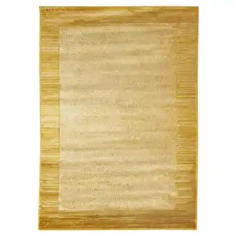 Leen Bakker Floorita vloerkleed sienna - geel - 120x160 cm - leen bakker aanbieding