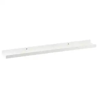 Leen Bakker Fotoplank duraline - lacq - wit - 60x9 cm - leen bakker aanbieding