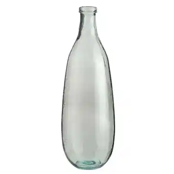 Leen Bakker Vaas sara - groen - gerecycled glas - 75xø25 cm - leen bakker aanbieding