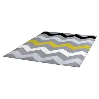 Leen Bakker Binnen/buitenvloerkleed chevron - multikleur - 160x225 cm - leen bakker aanbieding