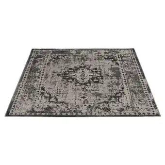 Leen Bakker Vloerkleed vintage - grijs - 200x290 cm - leen bakker aanbieding