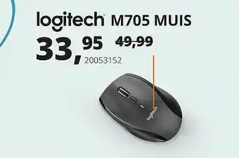 Paradigit Logitech m705 muis aanbieding