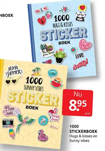 Boekenvoordeel 1000 Stickerboek aanbieding