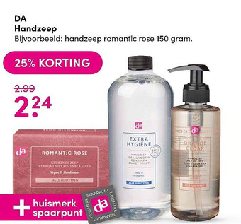 DA DA Handzeep aanbieding