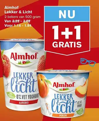 Hoogvliet Almhof Lekker & Licht aanbieding