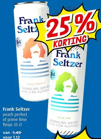 Boni Frank Seltzer aanbieding