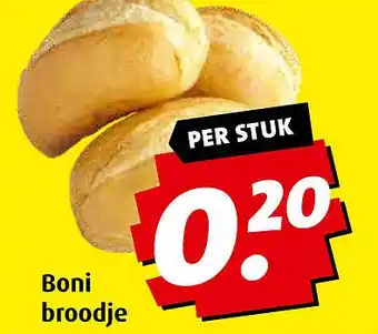 Boni Boni broodje aanbieding