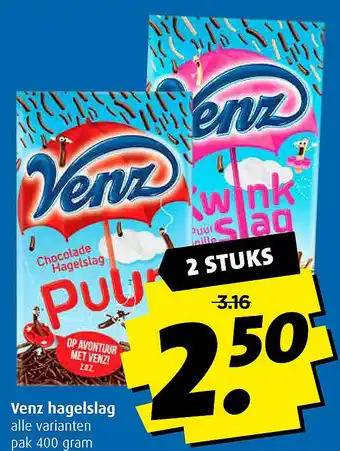 Boni Venz hagelslag aanbieding