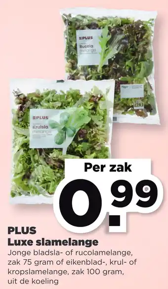 PLUS PLUS Luxe slamelange 100gram aanbieding